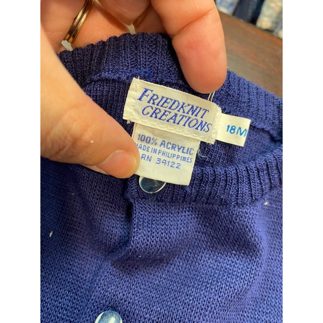 Vintage 18 months baby boys Sweater