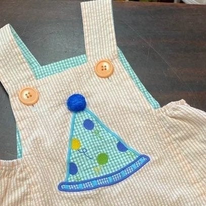 9-12 months reversible birthday bubble