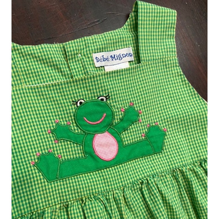 24 months frog bubble Romper