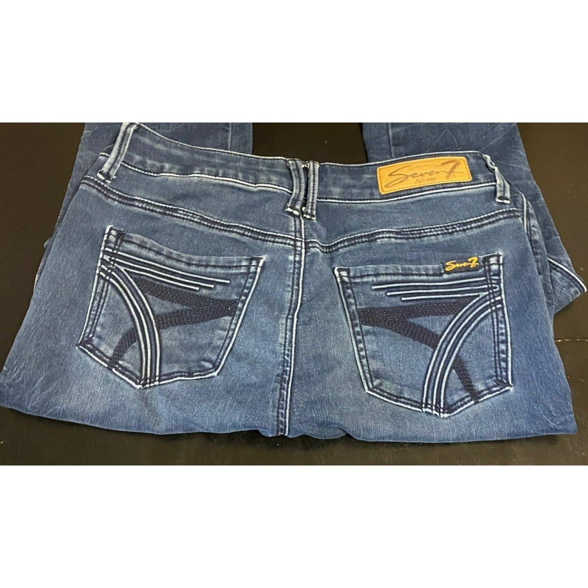 7 for all mankind high rise skinny jeans size 4