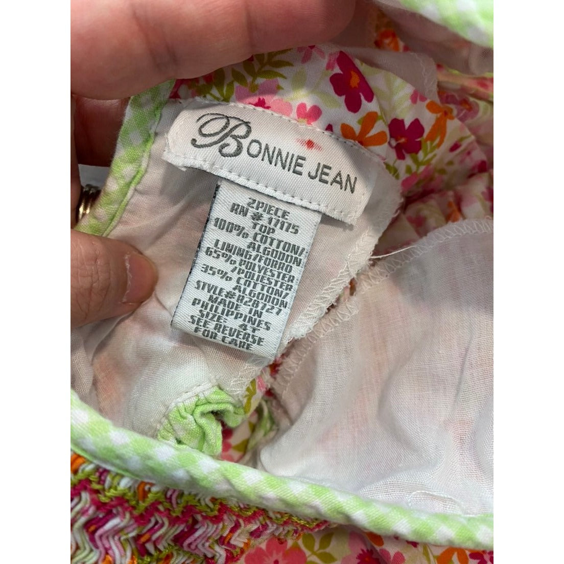 4t smocked outfit