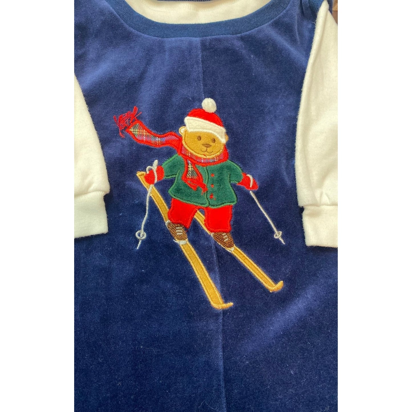 6-9 months vintage Christmas romper