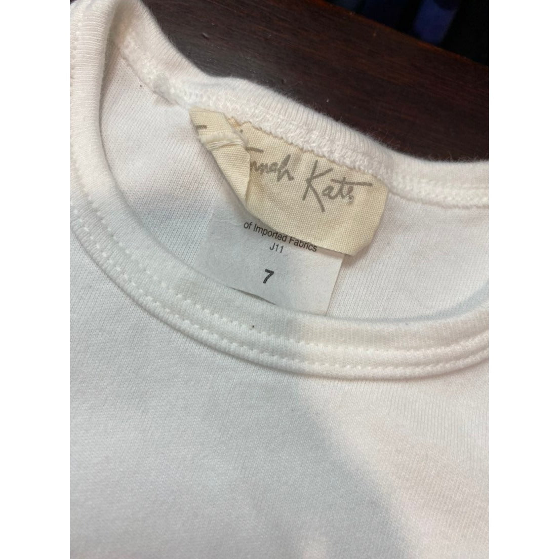 Size 7 Hannah Kate ruffle top