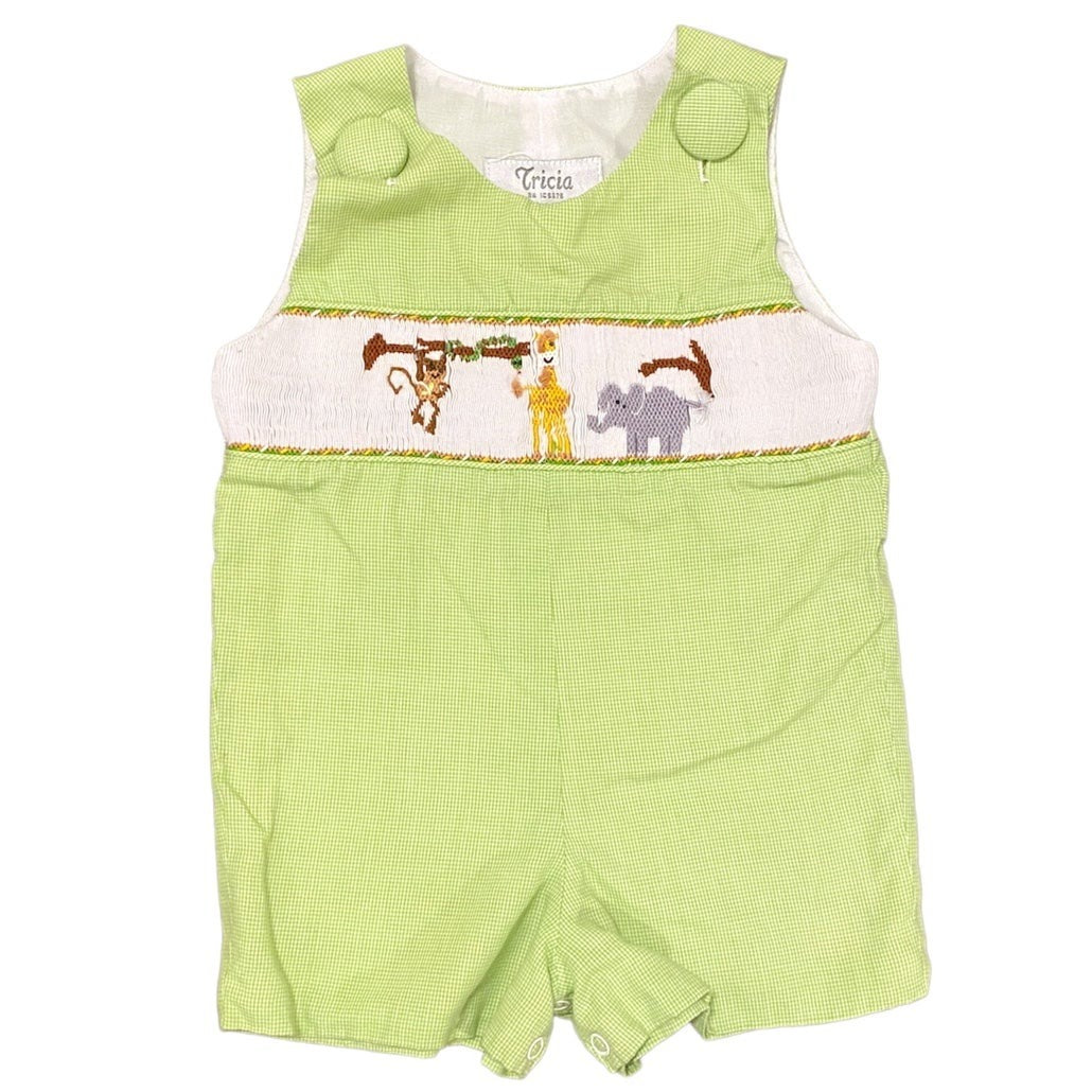 3 months smocked zoo jonjon