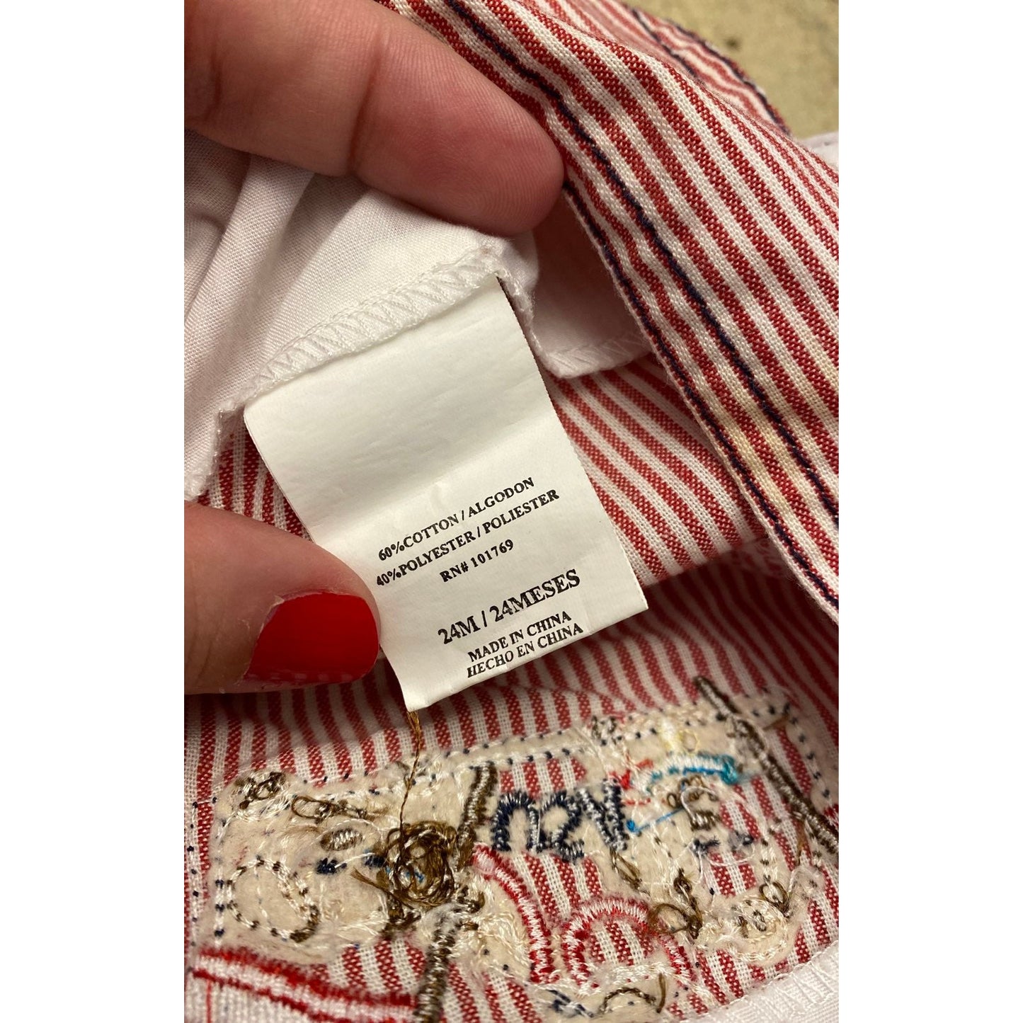 24 months patriotic romper