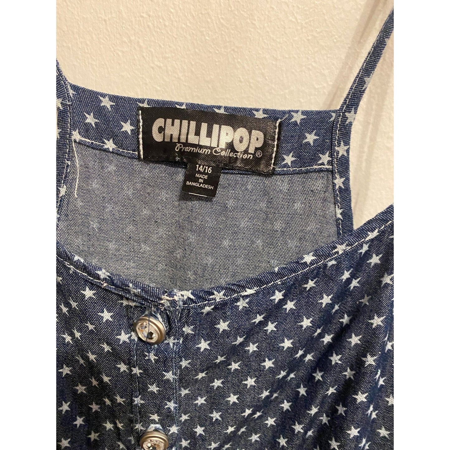 New Girls 14/16 4th of July Romper