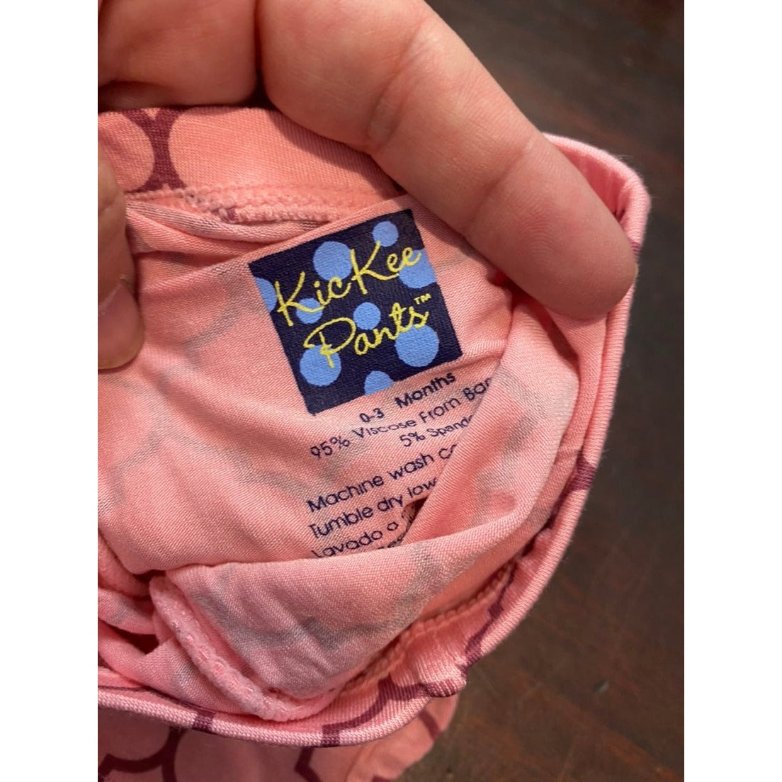 New 0-3 months Kickee Pants pants