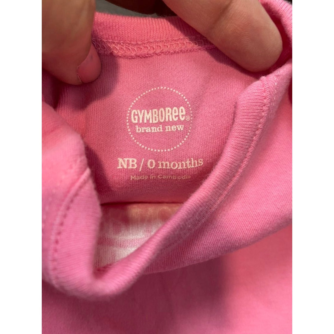Newborn Gymboree long sleeve Onesie