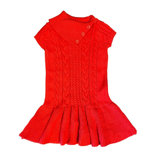 Size 4 Gymboree red sweater dress Christmas Valentine’s Day