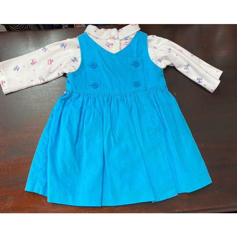 12 months boutique girls winter dress