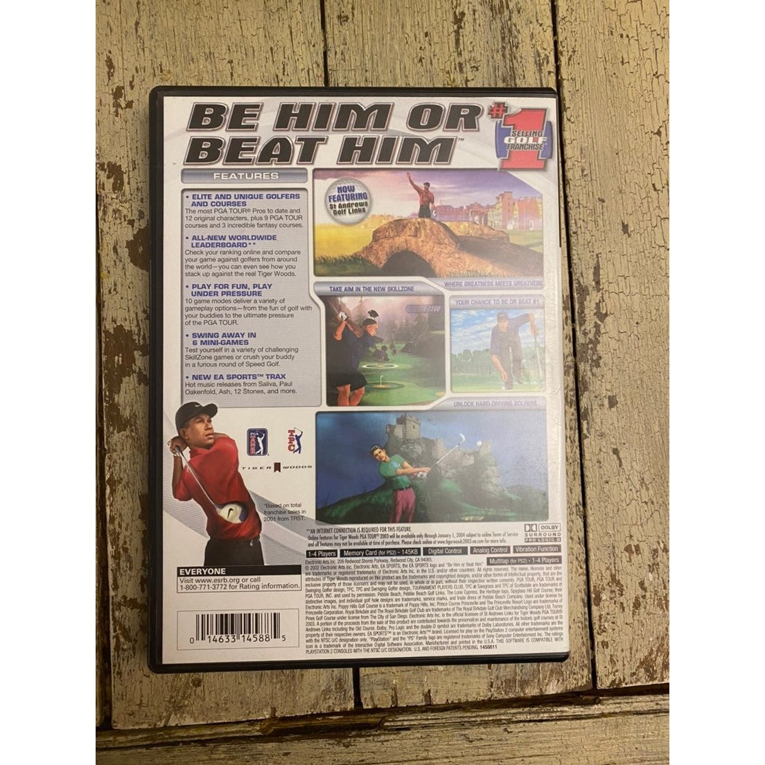 Tiger Woods PGA Tour 2003 Playstation 2