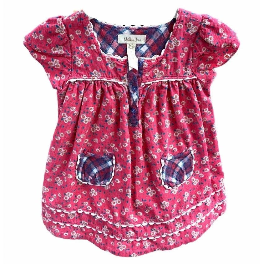 Matilda Jane Evelyn corduroy dress 12-18
