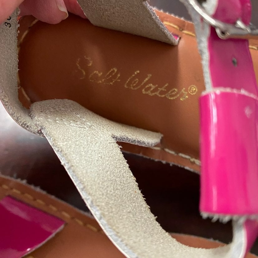 Size 12 pink Sunsans sandals