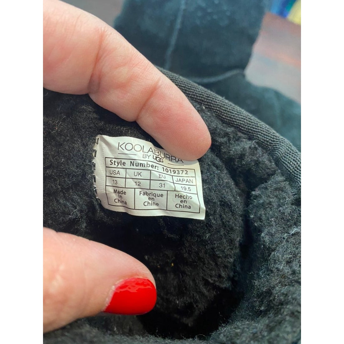 Size 13 girls Ugg Boots
