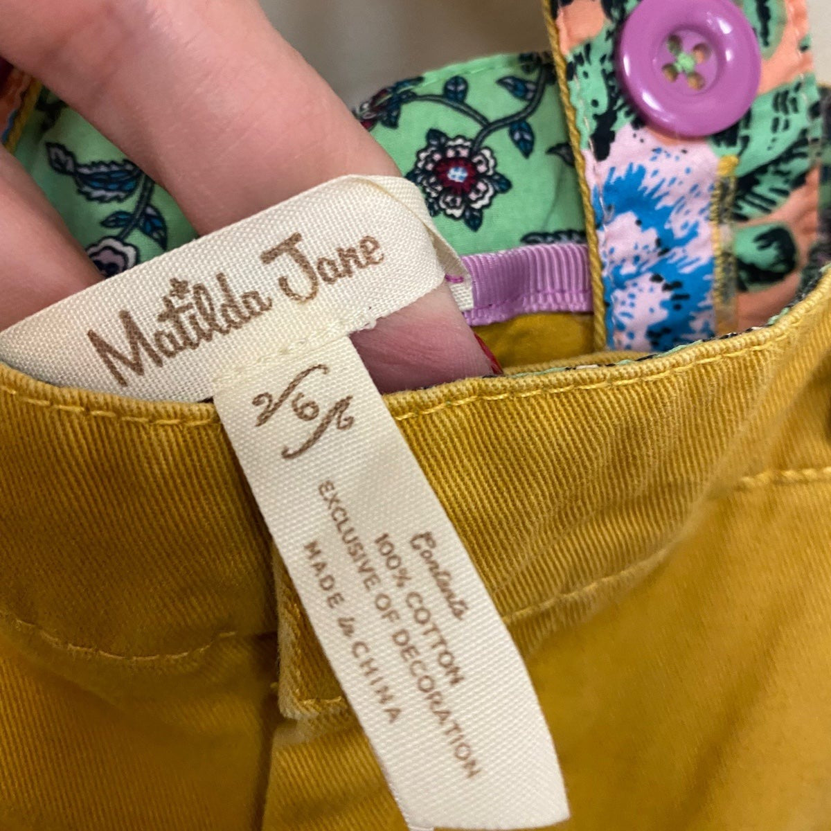 Size 6 Matilda Jane overalls