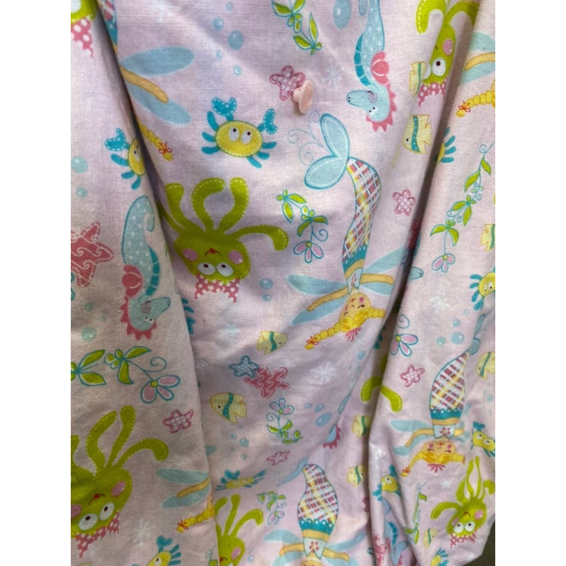 Mermaid carseat cover and handle