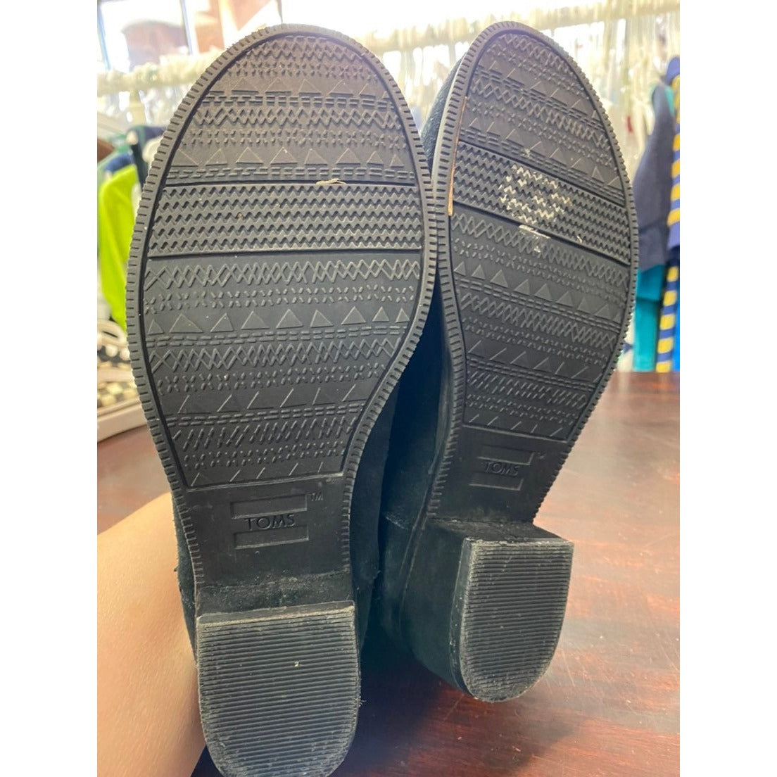 Size 3.5 Toms black booties