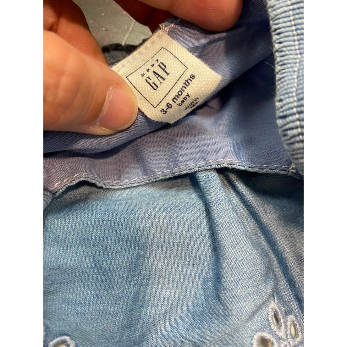 3-6 months baby Gap bloomer set