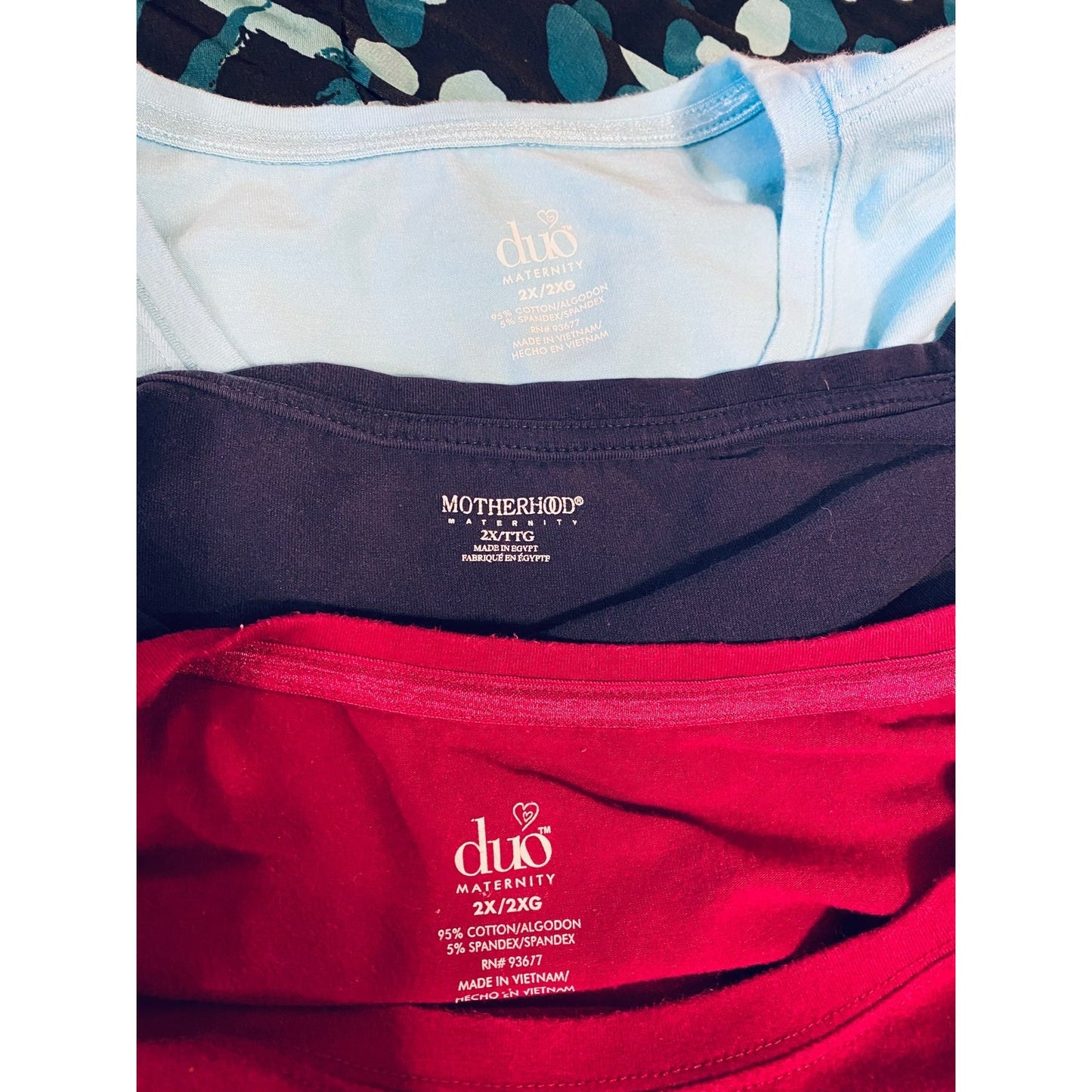 2X Maternity tops bundle