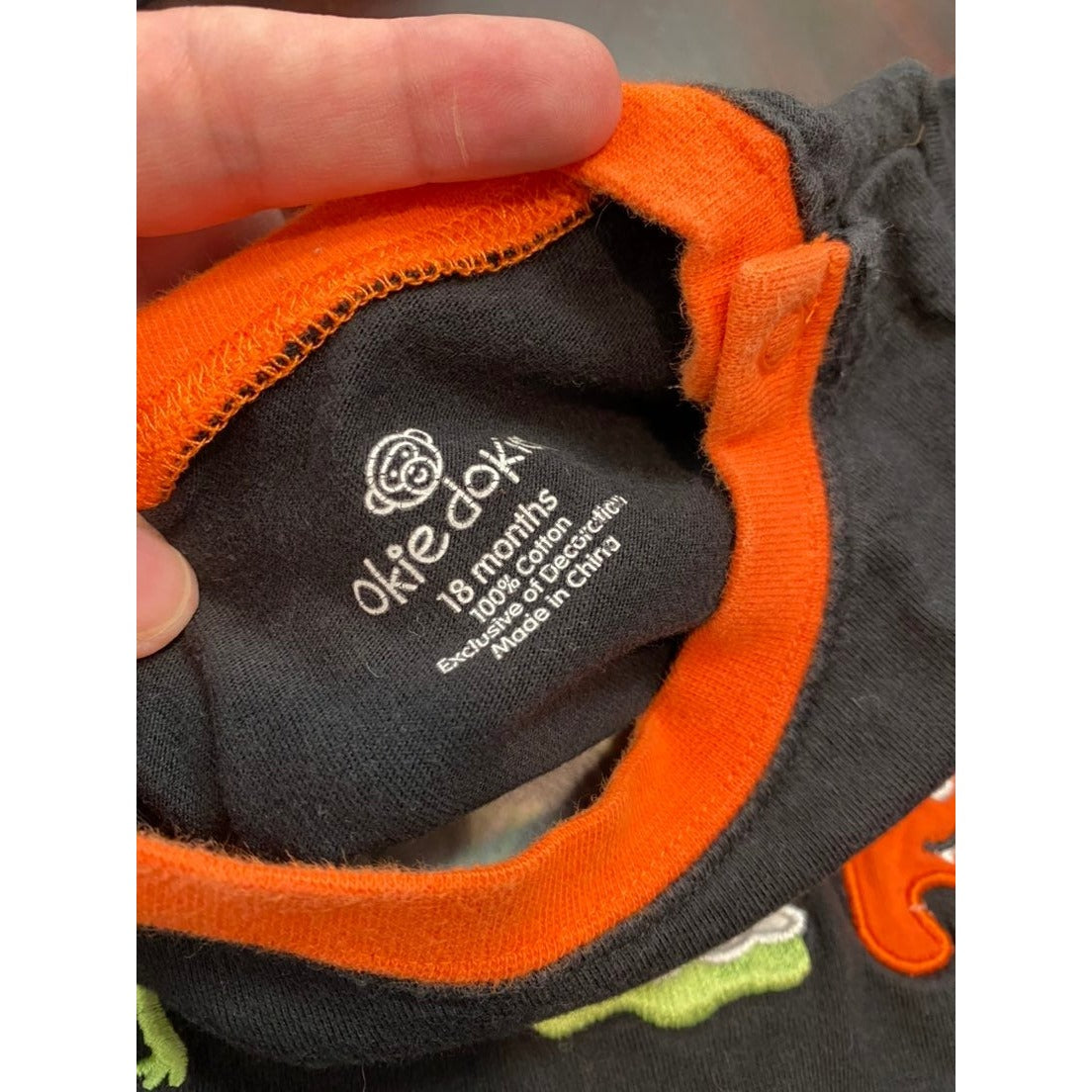 18 months Halloween romper