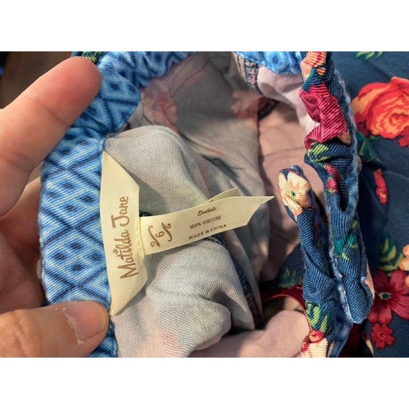 Size 6 Matilda Jane floral pants