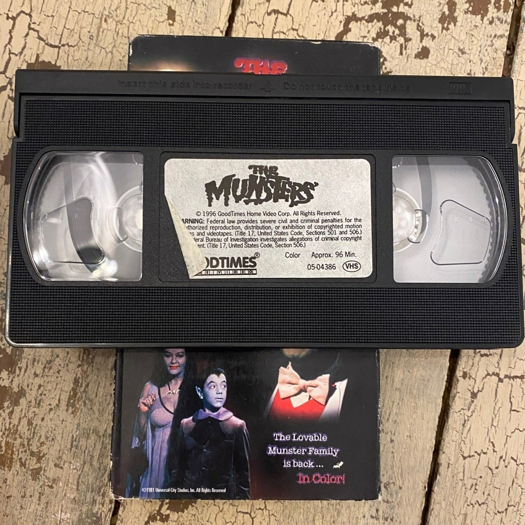 Vintage The Munsters Revenge VHS Halloween