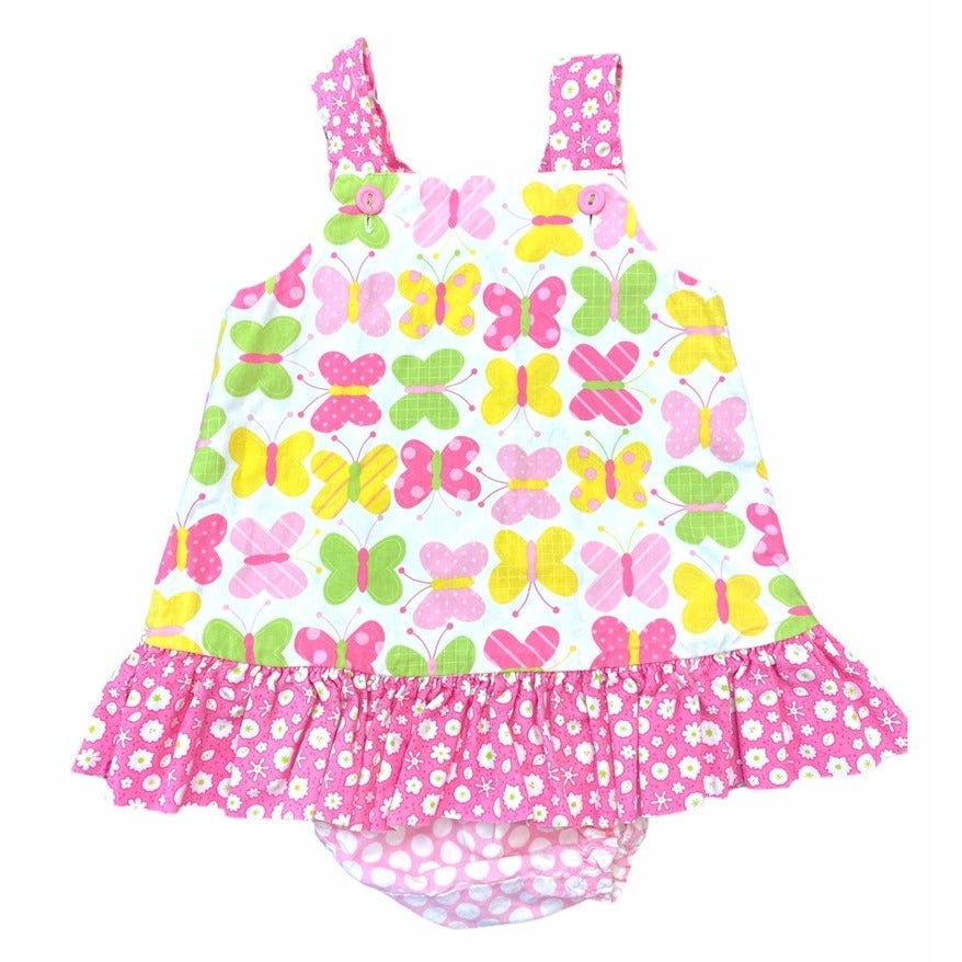 3T reversible Bailey Boys bloomer set