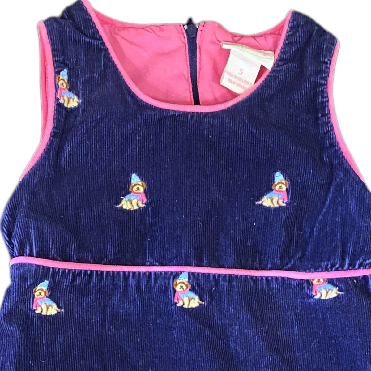 Size 5 Hartstrings winter puppy dress