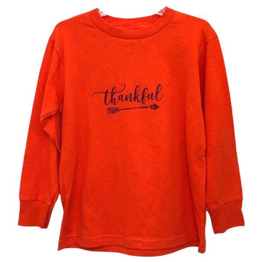 NEW 5/6 Thankful tee Thanksgiving