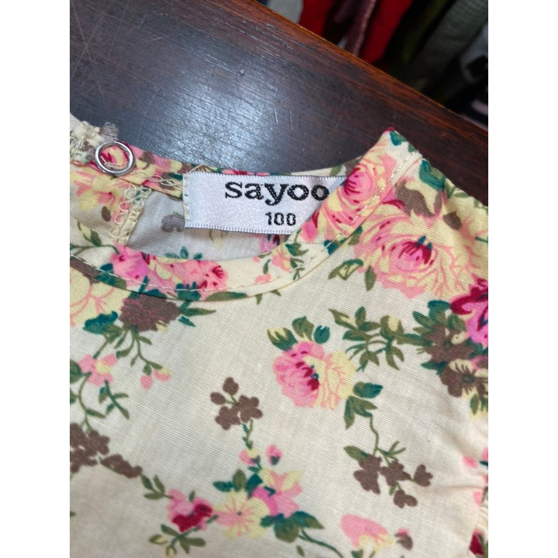Size 2 long sleeve floral bubble