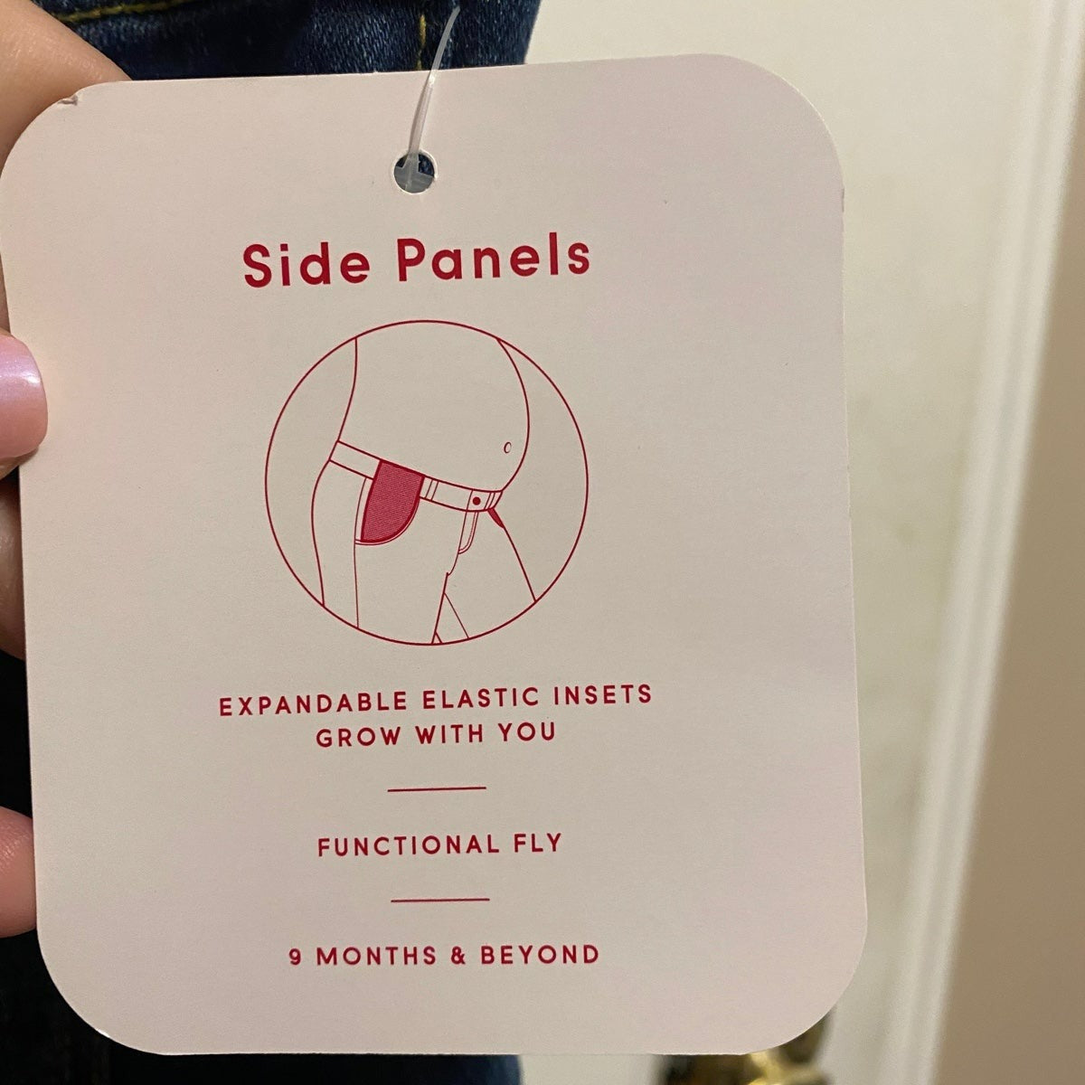 New Size 18 maternity skinny cropped jeans