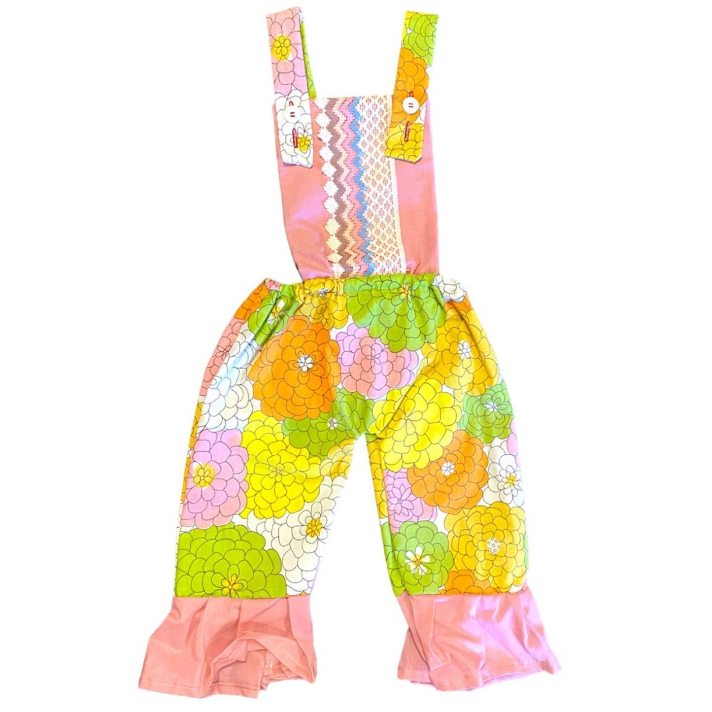 Toddler Girls vintage romper
