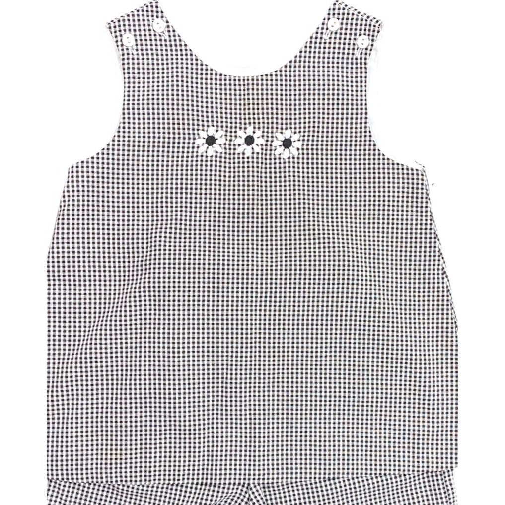 4t vintage gingham outfit