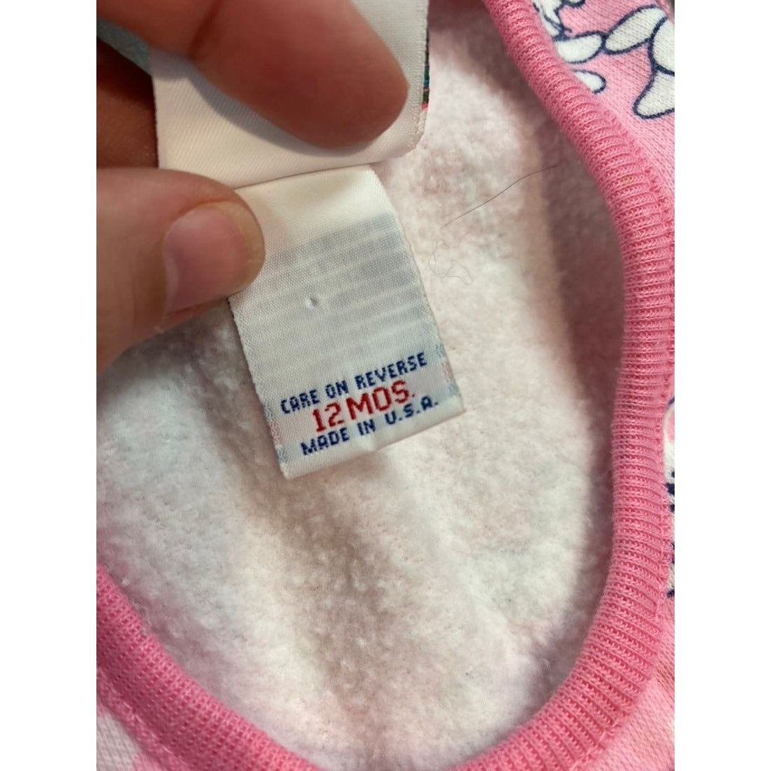 12 months vintage Osh Kosh bunny romper