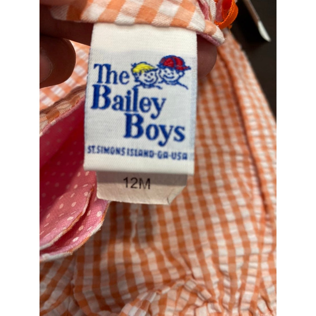12 months bailey boys birds bloomer set