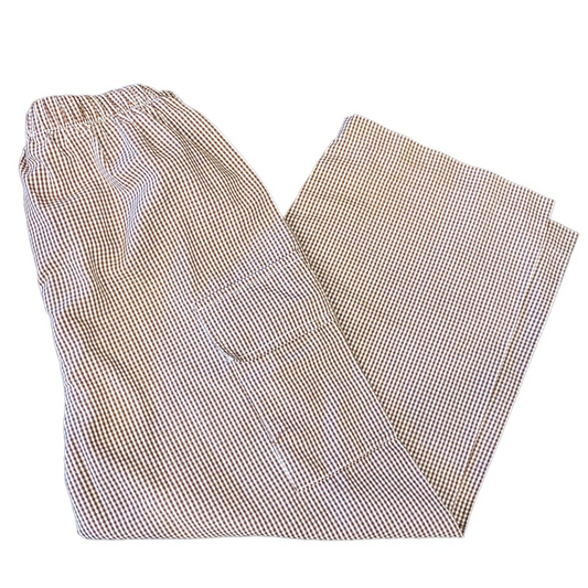 Size 4 brown gingham pants
