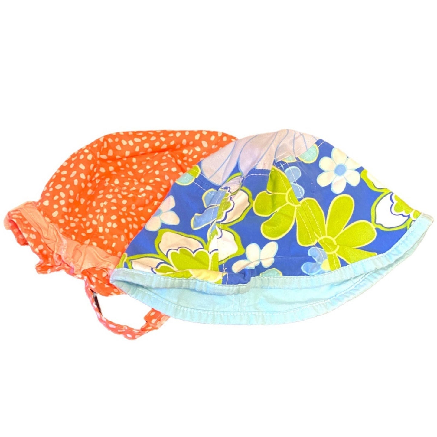 6-12 months baby girls summer hats bundle
