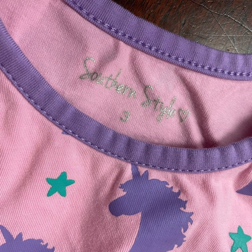 Size 3 unicorn Dress