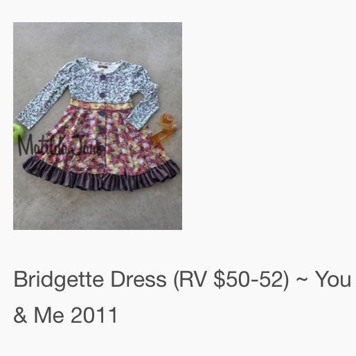 Size 2 Matilda Jane dress