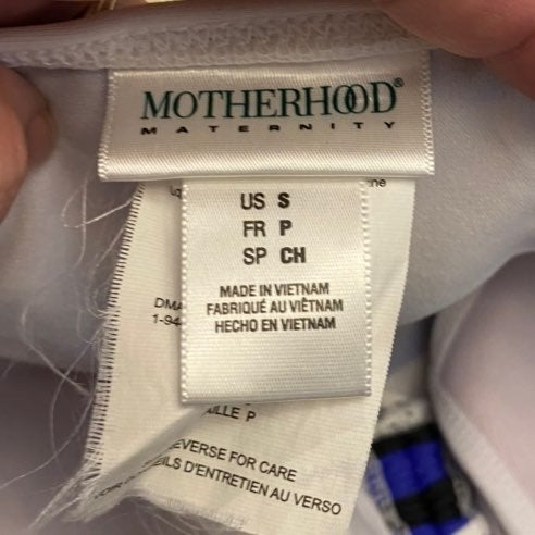 Small maternity swim top