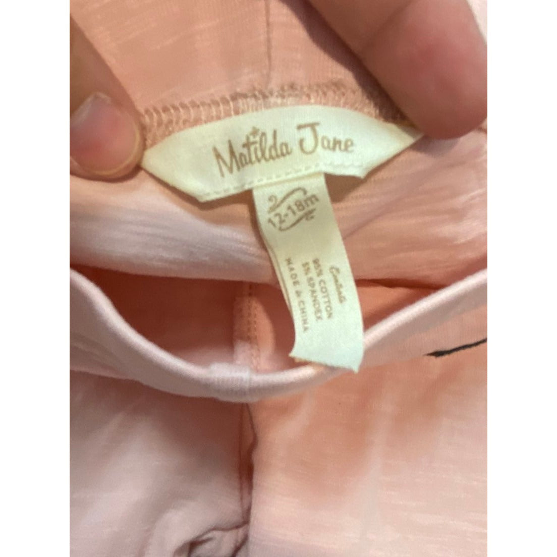 12-18 months Matilda Jane ruffle leggings
