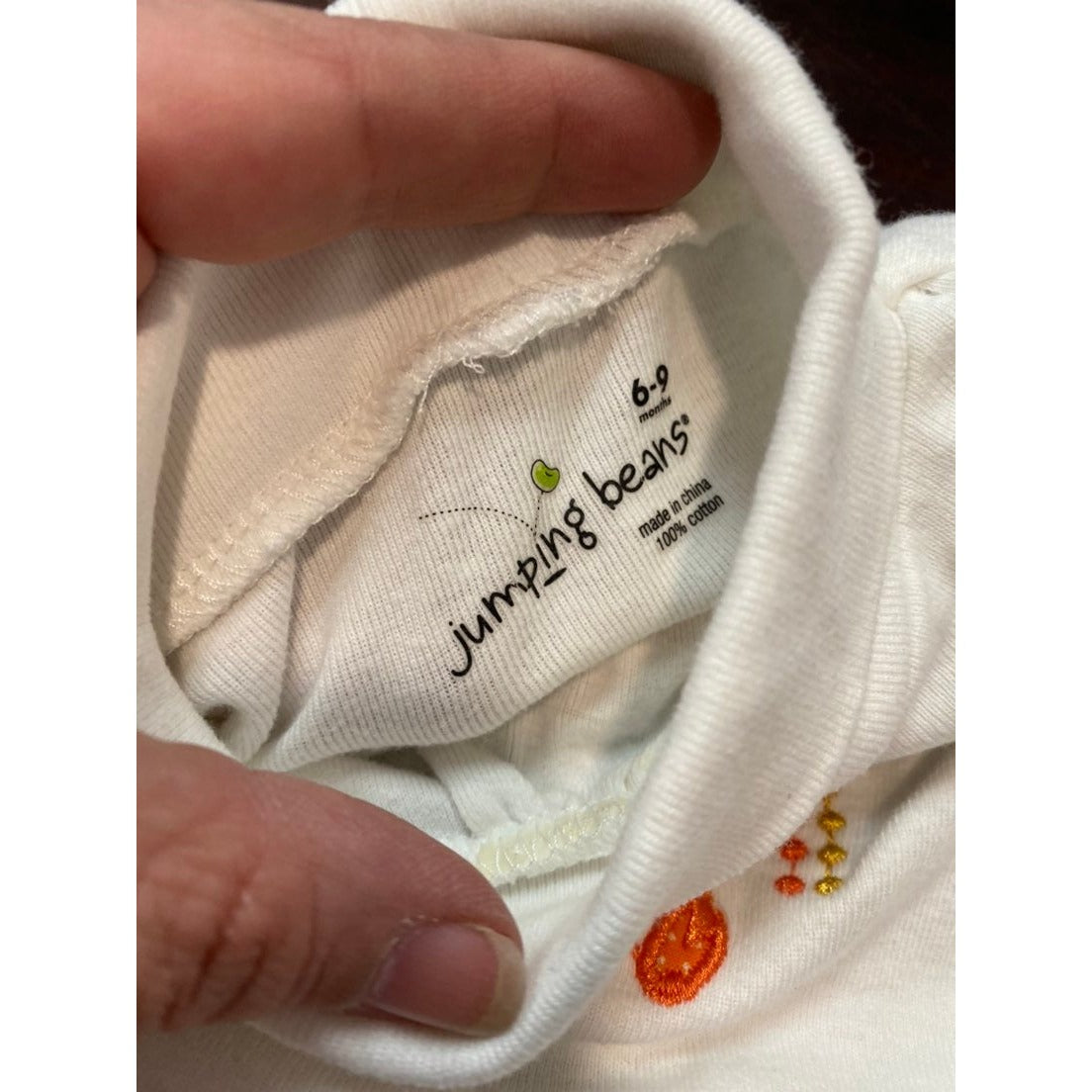 6-9 months Thanksgiving applique top