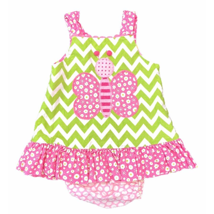 3T reversible Bailey Boys bloomer set