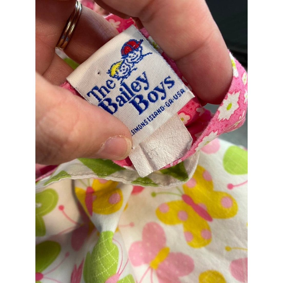 3T reversible Bailey Boys bloomer set
