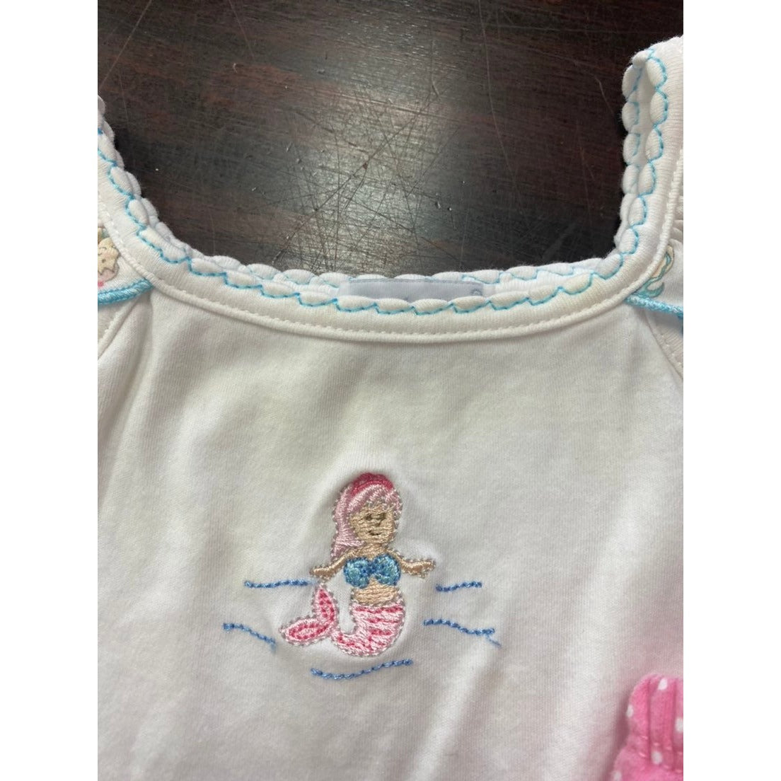 6 months mermaid bloomer set