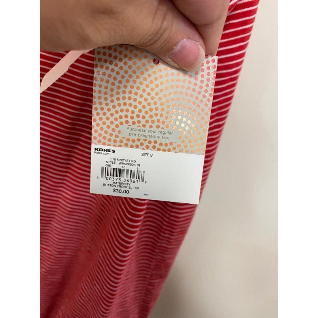 NEW Small maternity summer top