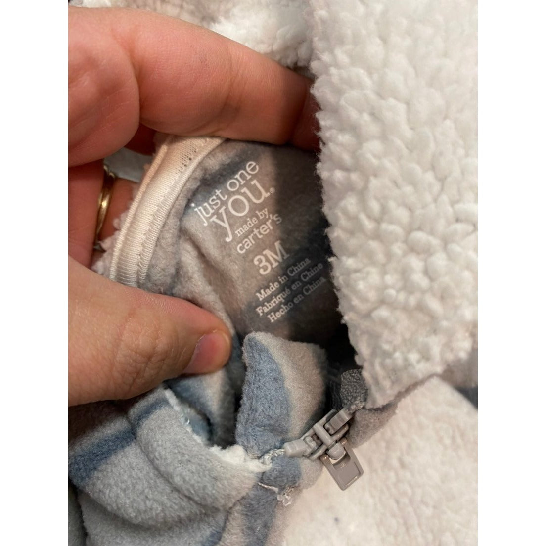3 months Tiger hooded romper