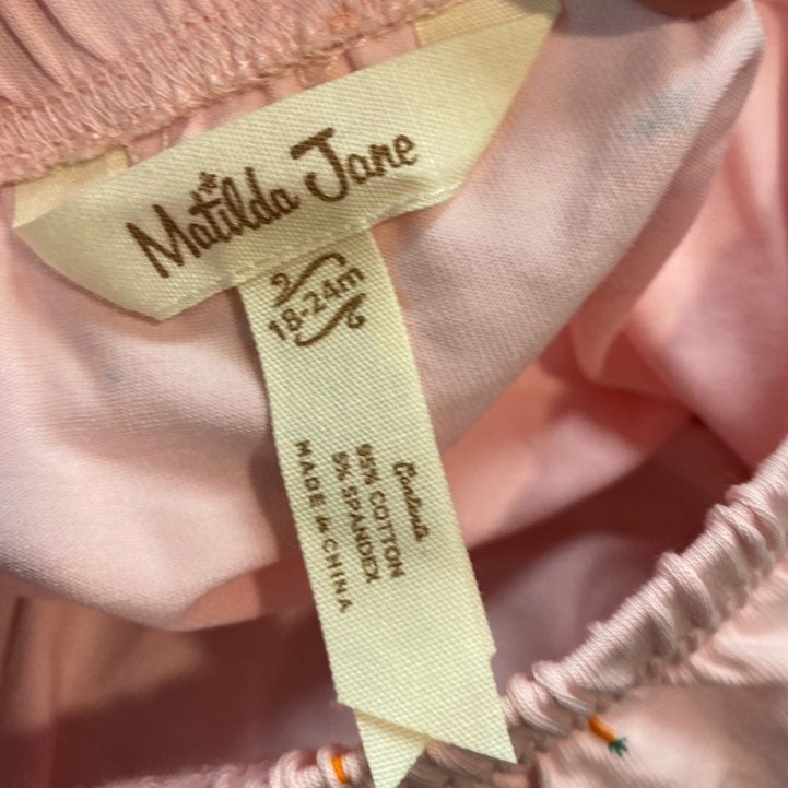 18-24 months Matilda Jane Easter tutu dress