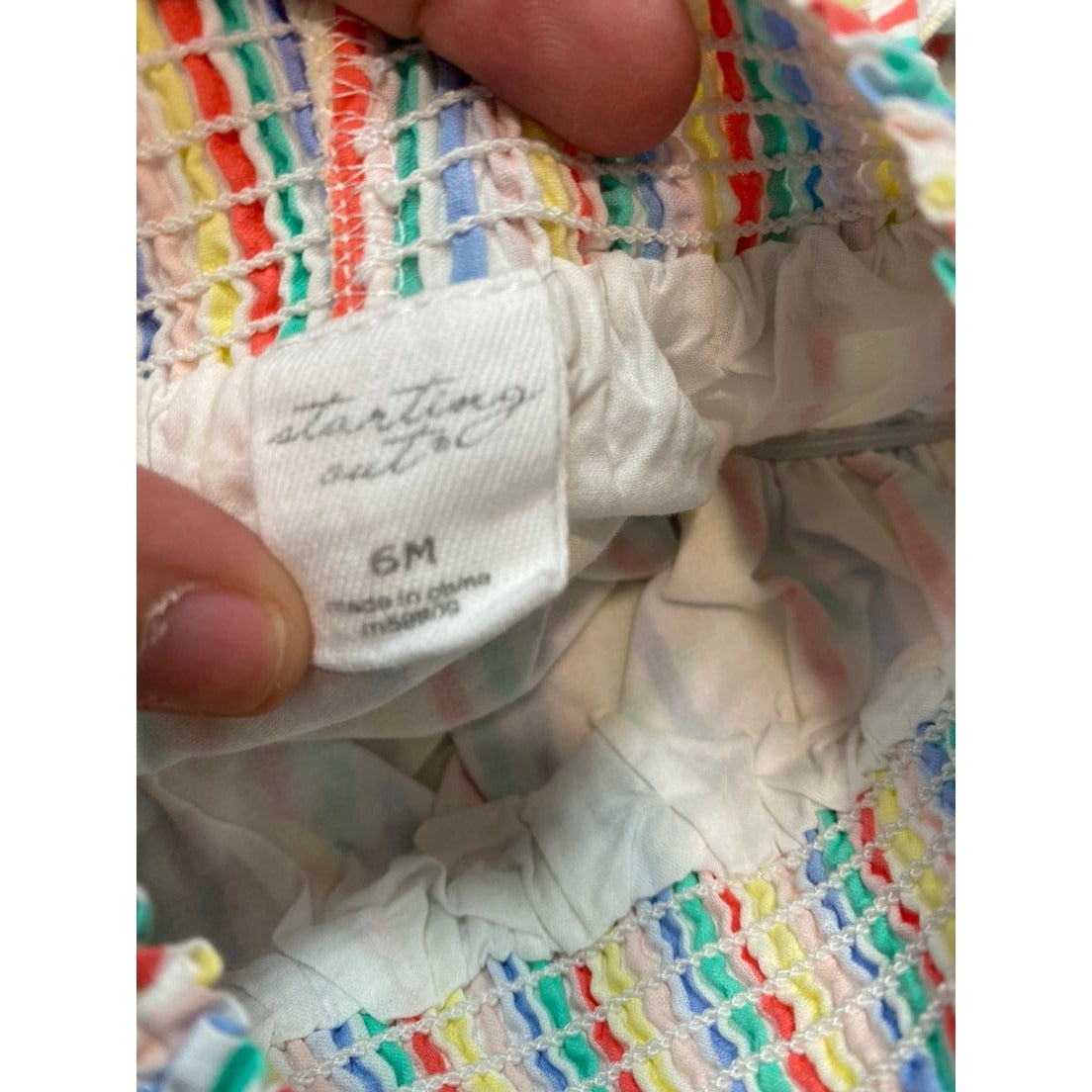 6 months girls bloomer set