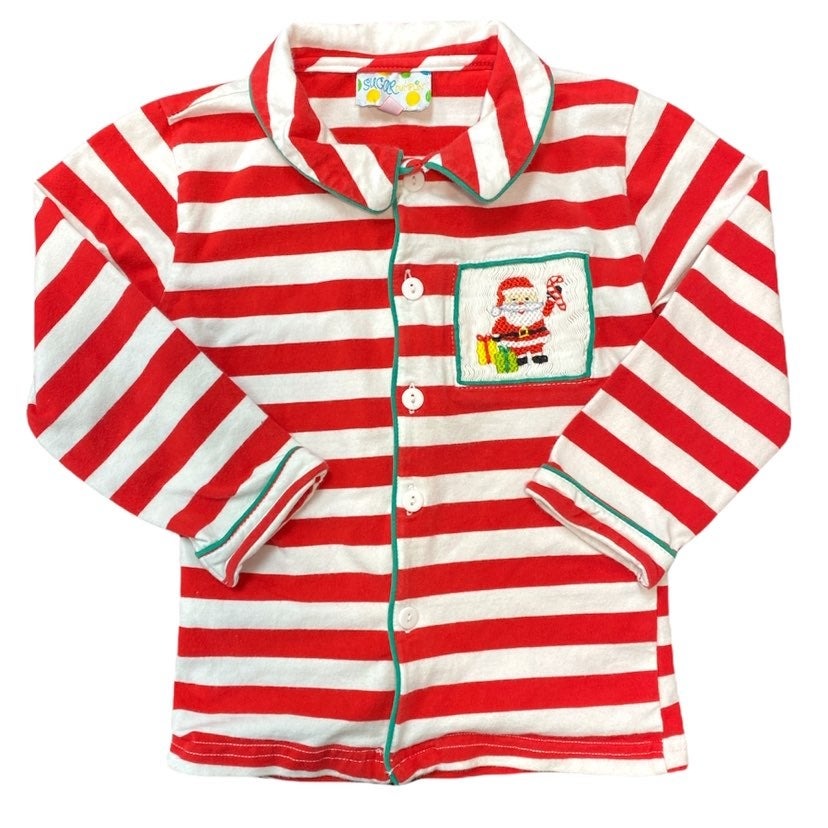 Size 2 smocked Christmas top